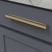 Ingot Collection Pull 8-13/16'' cc Brushed Golden Brass Finish B076008-BGB