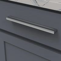 Ingot Collection Pull 8-13/16'' cc Chrome Finish B076008-CH