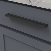 Ingot Collection Pull 8-13/16'' cc Matte Black Finish B076008-MB