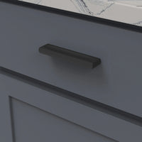 Ingot Collection Pull 3-3/4'' cc Matte Black Finish B076042-MB