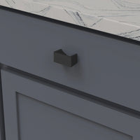 Avenue Collection Pull 1-1/2'' cc Matte Black Finish B076086-MB