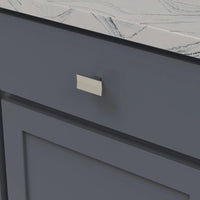 Avenue Collection Knob 2'' x 1'' Polished Nickel Finish B076087-14