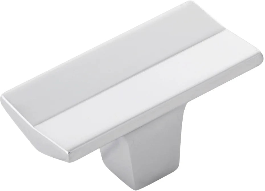 Avenue Collection Knob 2'' x 1'' Chrome Finish B076087-CH