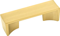 Avenue Collection Pull 3'' cc Brushed Golden Brass Finish B076088-BGB