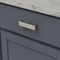 Avenue Collection Pull 3-3/4'' cc Polished Nickel Finish B076089-14