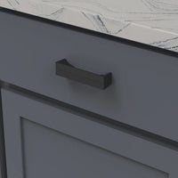 Avenue Collection Pull 3-3/4'' cc Matte Black Finish B076089-MB