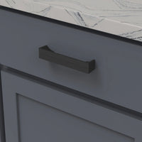 Avenue Collection Pull 5-1/16'' cc Matte Black Finish B076090-MB
