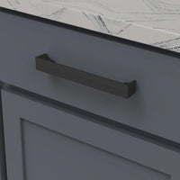 Avenue Collection Pull 7-9/16'' cc Matte Black Finish B076092-MB