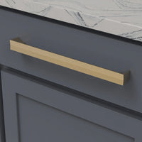 Avenue Collection Pull 12'' cc Brushed Golden Brass Finish B076094-BGB