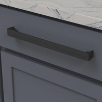 Avenue Collection Pull 12'' cc Matte Black Finish B076094-MB