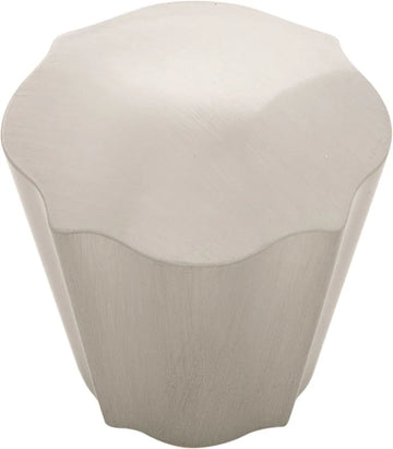 Trellis Collection Knob 1-3/16'' diam Satin Nickel Finish B076138-SN