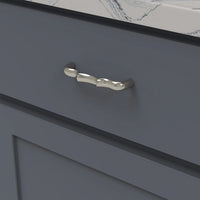 Trellis Collection Pull 3-3/4'' cc Polished Nickel Finish B076140-14