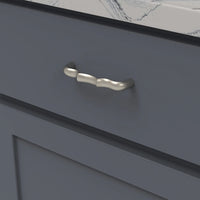 Trellis Collection Pull 3-3/4'' cc Satin Nickel Finish B076140-SN