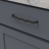 Trellis Collection Pull 6-5/16'' cc Matte Black Finish B076142-MB