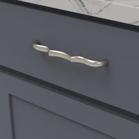 Trellis Collection Pull 6-5/16'' cc Satin Nickel Finish B076142-SN
