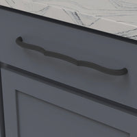 Trellis Collection Pull 12'' cc Matte Black Finish B076145-MB