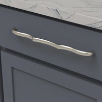 Trellis Collection Pull 12'' cc Satin Nickel Finish B076145-SN
