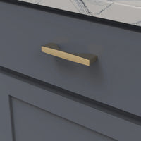 Channel Collection Pull 3-3/4'' cc Brushed Golden Brass Finish B076149-BGB