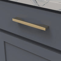 Channel Collection Pull 6-5/16'' cc Brushed Golden Brass Finish B076151-BGB