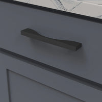 Channel Collection Pull 6-5/16'' cc Matte Black Finish B076151-MB