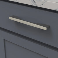 Channel Collection Pull 7-9/16'' cc Satin Nickel Finish B076152-SN