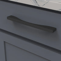 Channel Collection Pull 8-13/16'' cc Matte Black Finish B076153-MB