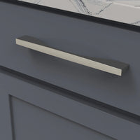 Channel Collection Pull 8-13/16'' cc Satin Nickel Finish B076153-SN