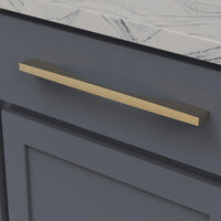 Channel Collection Pull 12'' cc Brushed Golden Brass Finish B076154-BGB