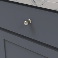 Fuller Collection Knob 1'' diam Polished Nickel Finish B076288-14