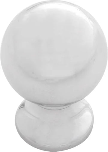 Fuller Collection Knob 1'' diam Chrome Finish B076288-CH