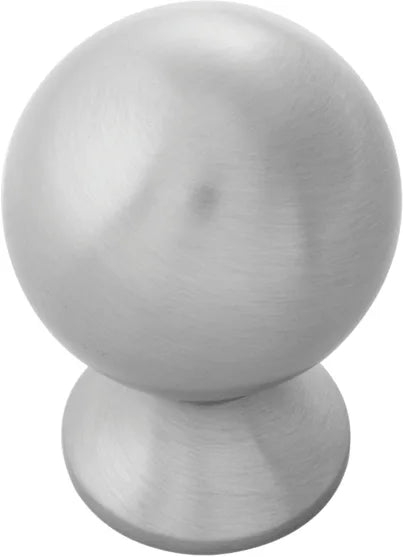 Fuller Collection Knob 1'' diam Stainless Steel Finish B076288-SS
