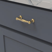 Fuller Collection Pull 3'' cc Brushed Golden Brass Finish B076289-BGB