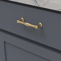 Fuller Collection Pull 3-3/4'' cc Brushed Golden Brass Finish B076290-BGB