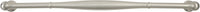 Chrysalis Collection Pull 3-3/4'' cc Brushed Golden Brass with Opaque Black Glass Finish B076306GB-BGB