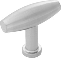 Wexler Collection T-Knob 1-1/2'' x 1/2'' Stainless Steel Finish B076336-SS