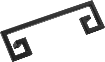 Bijou Meandros Pull 4-1/16'' cc Matte Black Finish B076346-MB