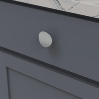 Vale Collection Knob 1-3/4'' diam Chrome Finish B076526-CH