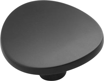 Vale Collection Knob 1-3/4'' diam Matte Black Finish B076526-MB