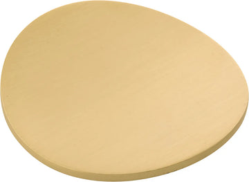 Vale Collection Knob 3'' diam Brushed Golden Brass Finish B076527-BGB