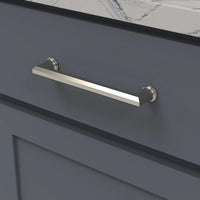 Facette Collection Pull 6-5/16'' cc Polished Nickel Finish B076542-14