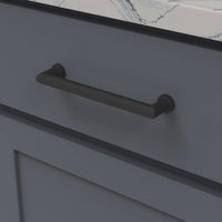 Facette Collection Pull 6-5/16'' cc Matte Black Finish B076542-MB
