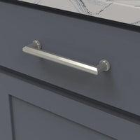Facette Collection Pull 6-5/16'' cc Stainless Steel Finish B076542-SS