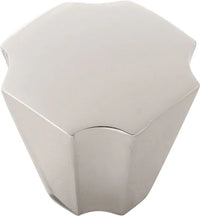 Monarch Collection Knob 1-1/8'' x 1-1/8'' Polished Nickel Finish B076635-14