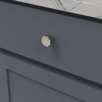 Monarch Collection Knob 1-1/8'' x 1-1/8'' Polished Nickel Finish B076635-14