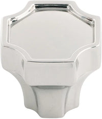 Monarch Collection Knob 1-1/4'' x 1-1/4'' Polished Nickel Finish B076636-14