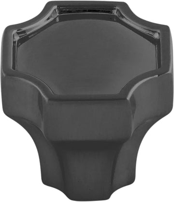 Monarch Collection Knob 1-1/4'' x 1-1/4'' Matte Black Finish B076636-MB