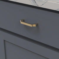 Monarch Collection Pull 3'' cc Brushed Golden Brass Finish B076640-BGB