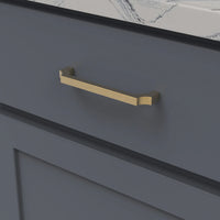 Monarch Collection Pull 5-1/16'' cc Brushed Golden Brass Finish B076642-BGB