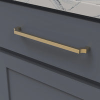 Monarch Collection Pull 8-13/16'' cc Brushed Golden Brass Finish B076645-BGB
