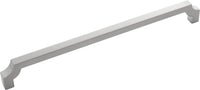 Monarch Collection Pull 8-13/16'' cc Satin Nickel Finish B076645-SN